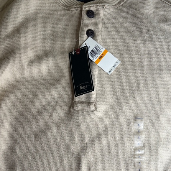 G.H. Bass & Co. Cream Crewneck Sweater - Picture 2 of 4